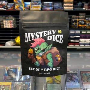 Mystery Dice Set / RPG Dice Collection Booster Pack / Random TTRPG Dice Set