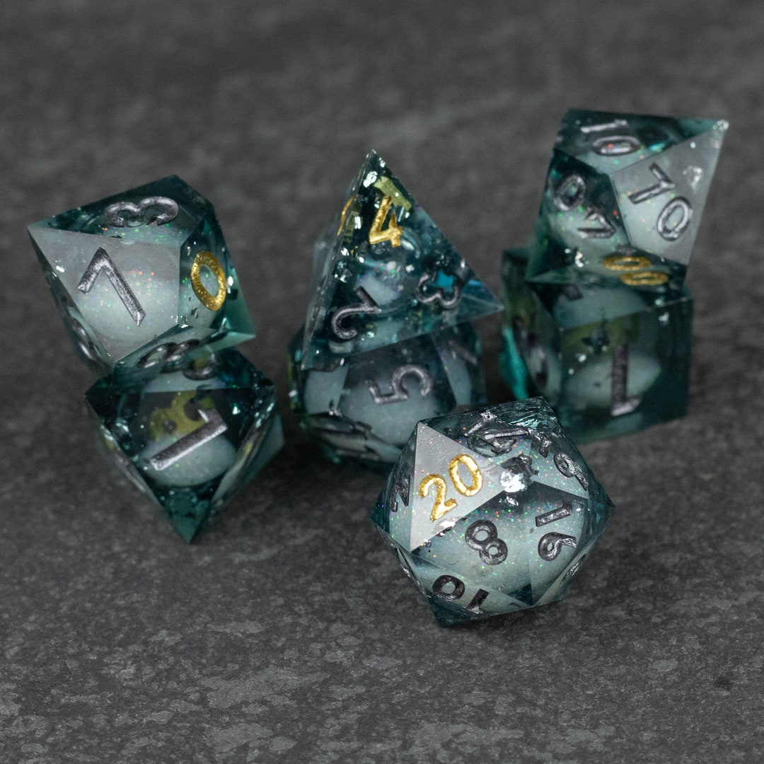 Call of the Deep Liquid Core Dice Set for D&D, Dungeons and Dragons