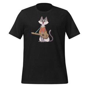 Barde Class Cat DnD Shirt // Shirts für Dungeons and Dragons, DM Shirt, Dungeon Master Shirt, Nerd Shirt
