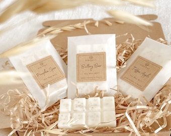 Soy wax melt snap bars | Highly scented wax melts | vegan & cruelty free wax melts | Home fragrance
