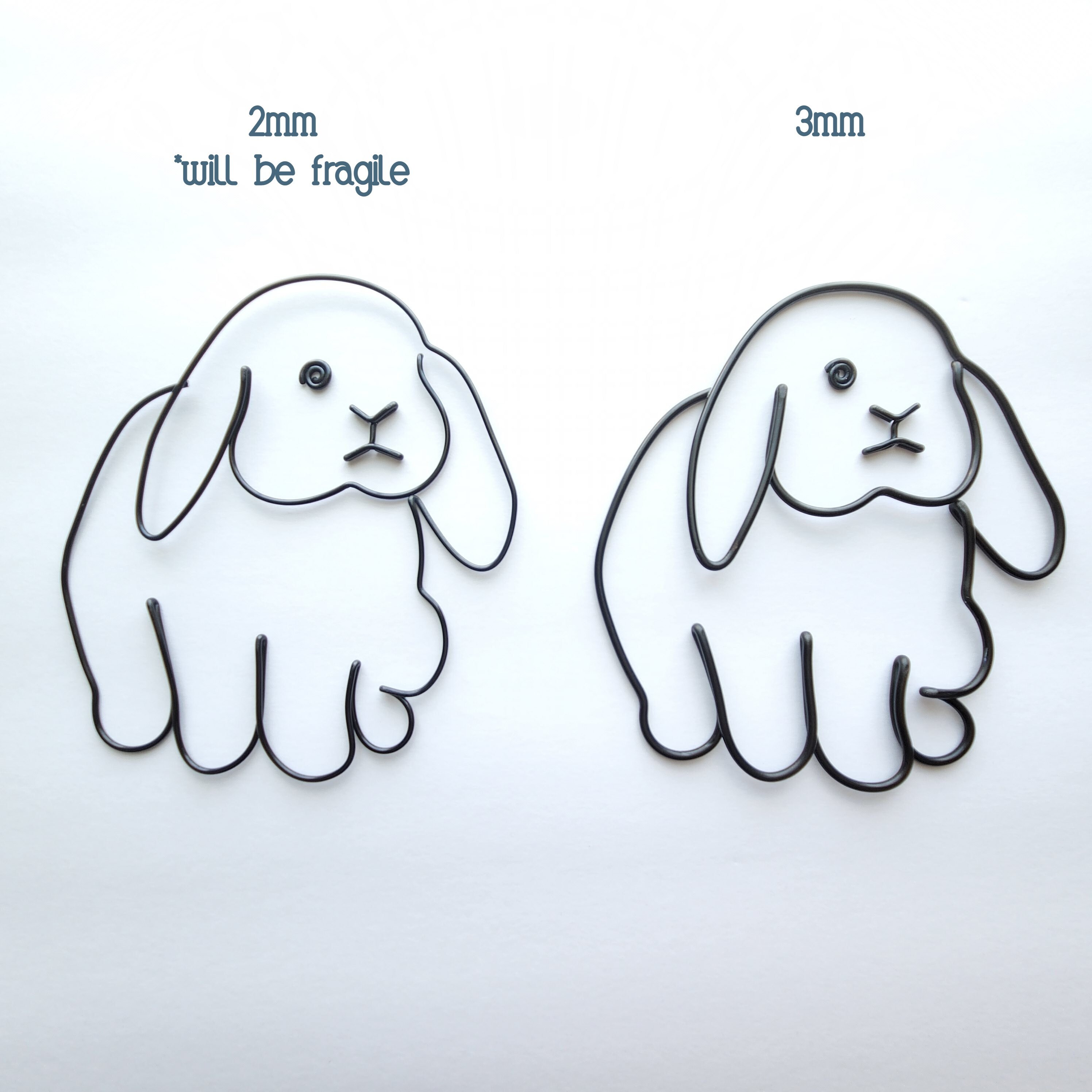 Bunny Rabbit Wire Art Lop Rabbit Wall Art Bunny Wall Name Etsy