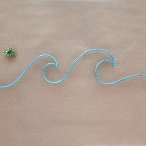 Ocean Waves Wire Art | Single Line Wire Art | Waves Wall art