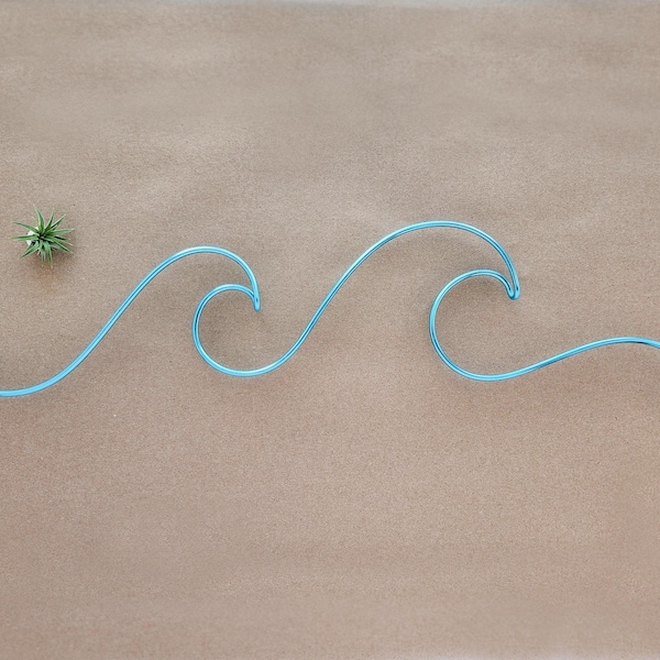 Ocean Waves Wire Art | Single Line Wire Art | Waves Wall art