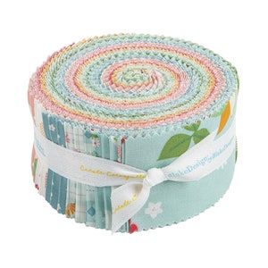Sweet Acres 2 1/2" Rolie Polie Jelly Roll Precut Fabric Riley Blake Design