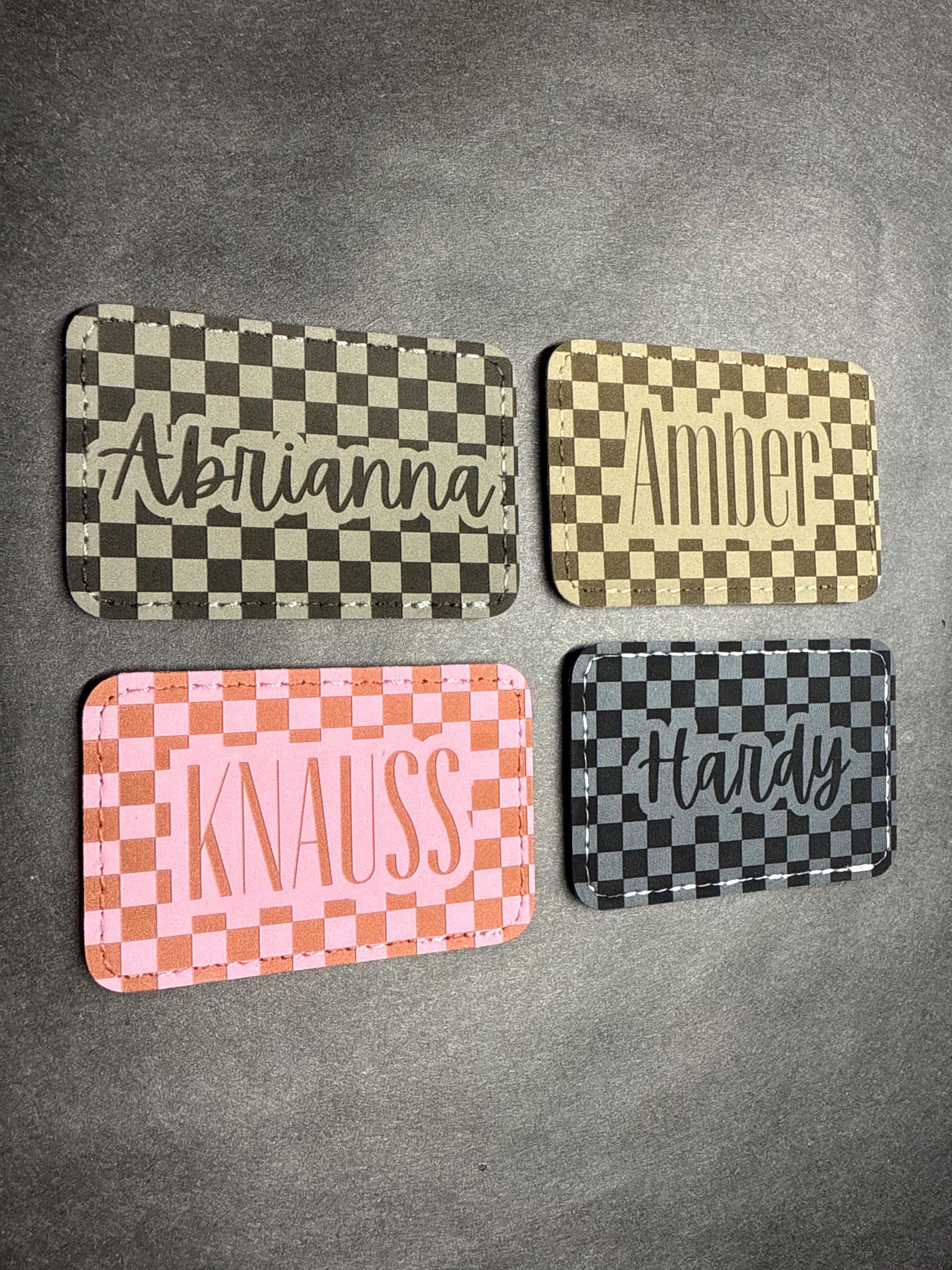 Large Capacity Waterproof Casual Classic Checkered Print Slogan Patch Decor 5/A Baker Fleece Quarter Sheet | Farm House Tack main image 2