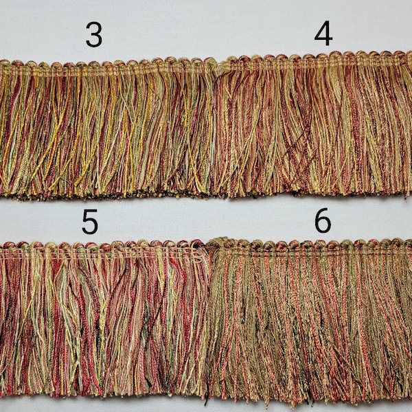 Fringe by the Yard Etsy