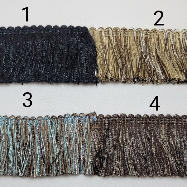 Brush Fringe Trim Etsy