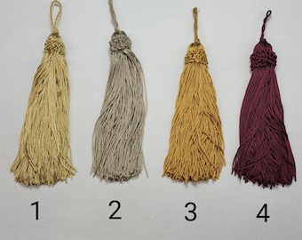 5 1/2&quot; Chainette Tassel- 5 Colors - Price per Each - SKU11762