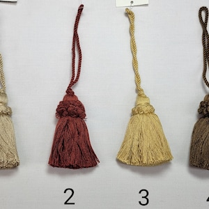 3 1/2" Bell Tassel- 11 Colors- Price per Each