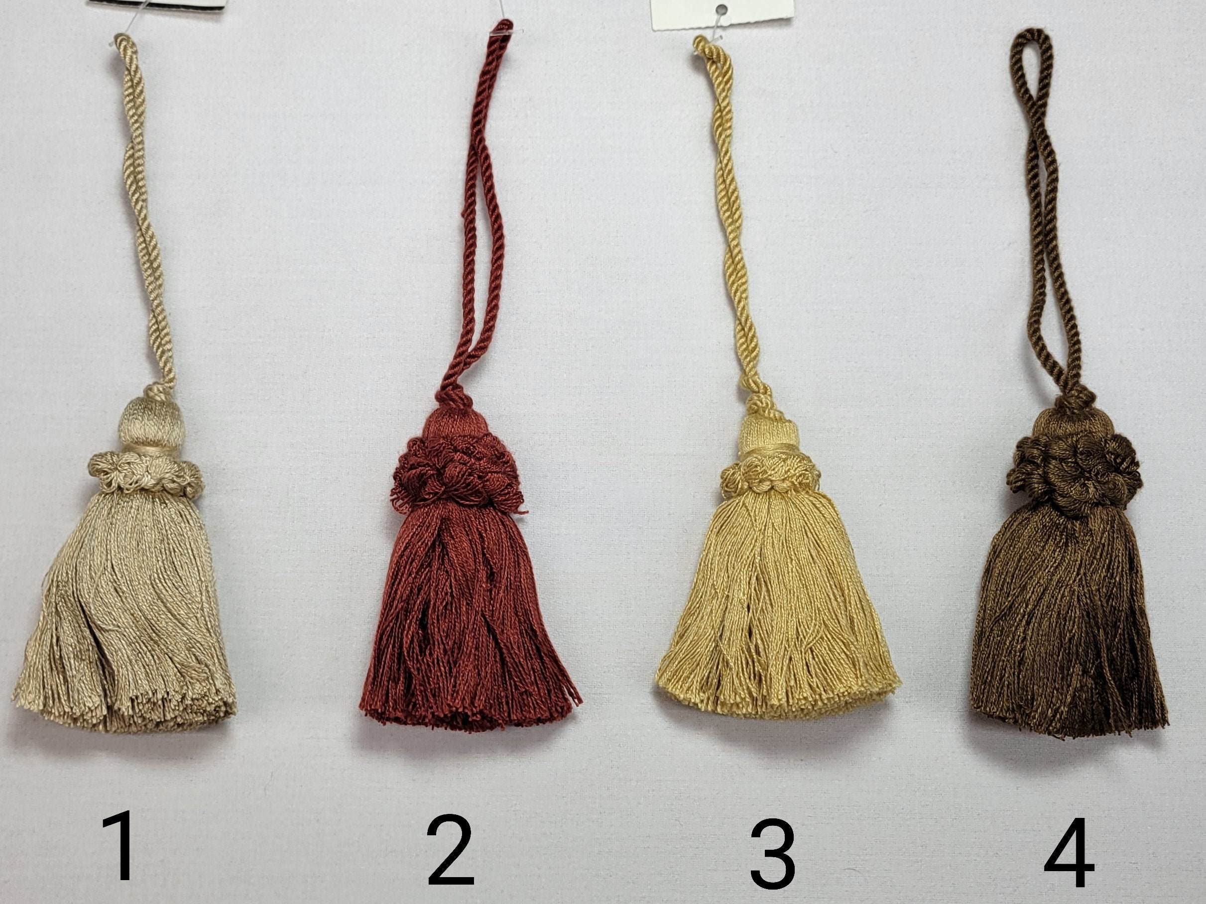 3 1/2" Bell Tassel- 11 Colors - Price per Each - SKU21907