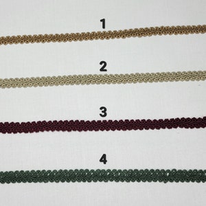 3/8&quot; French Braided Gimp - 51 Colors! - By the Yard SKU-1140
