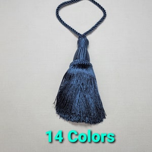 5 1/2" Key Tassel w/5 1/2" Loop- 14 Colors- Price per Each