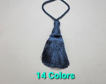 5 1/2&quot; Key Tassel w/5 1/2&quot; Loop- 14 Colors - Price per Each - SKU5061
