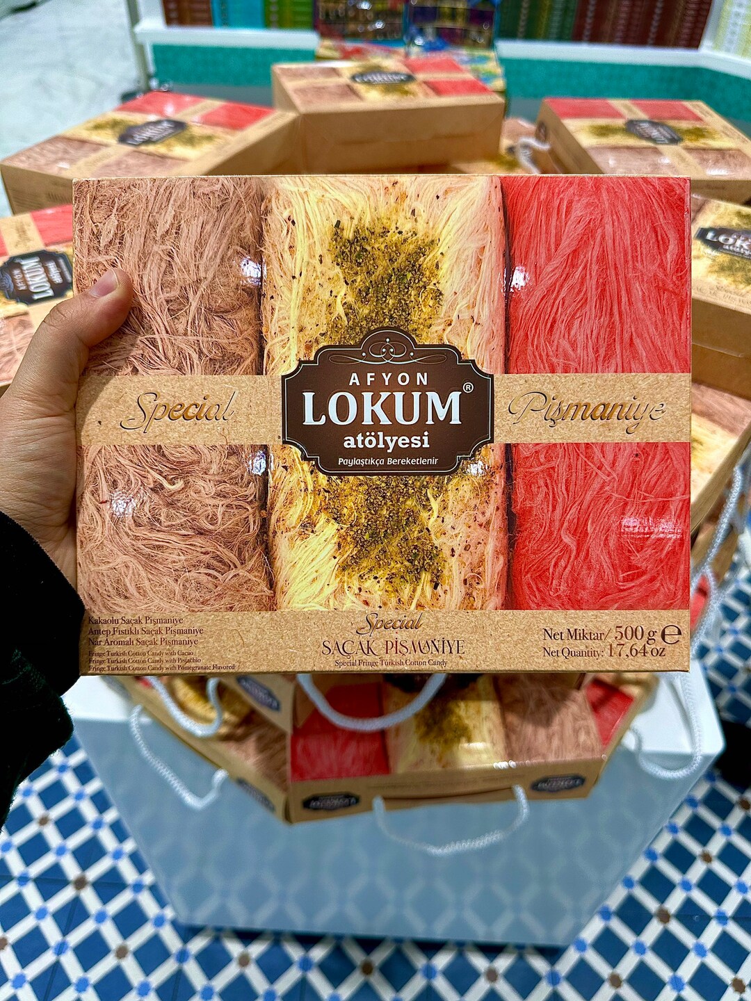 Candy Floss Turkish Cotton Candy Sister Gift pişmaniye Etsy