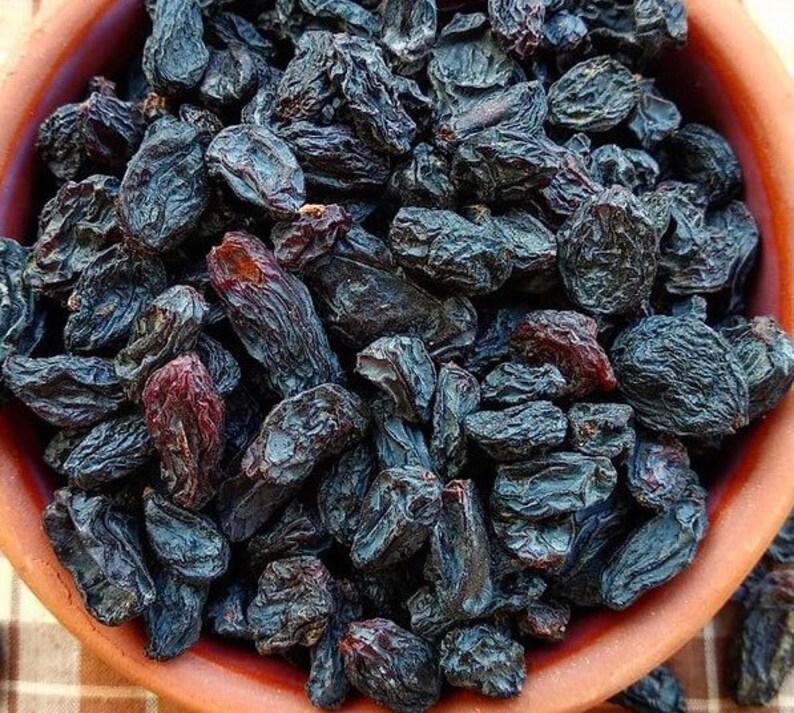 Organic Seeded Dried Black Grape Hallowen Gift seeded Black - Etsy