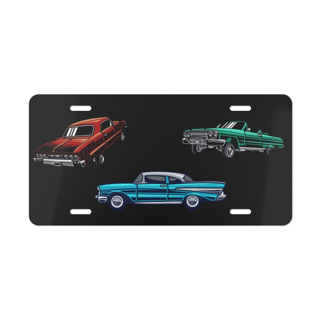 Classic Car License Plate Vintage Vanity Car Tag Gift for Etsy