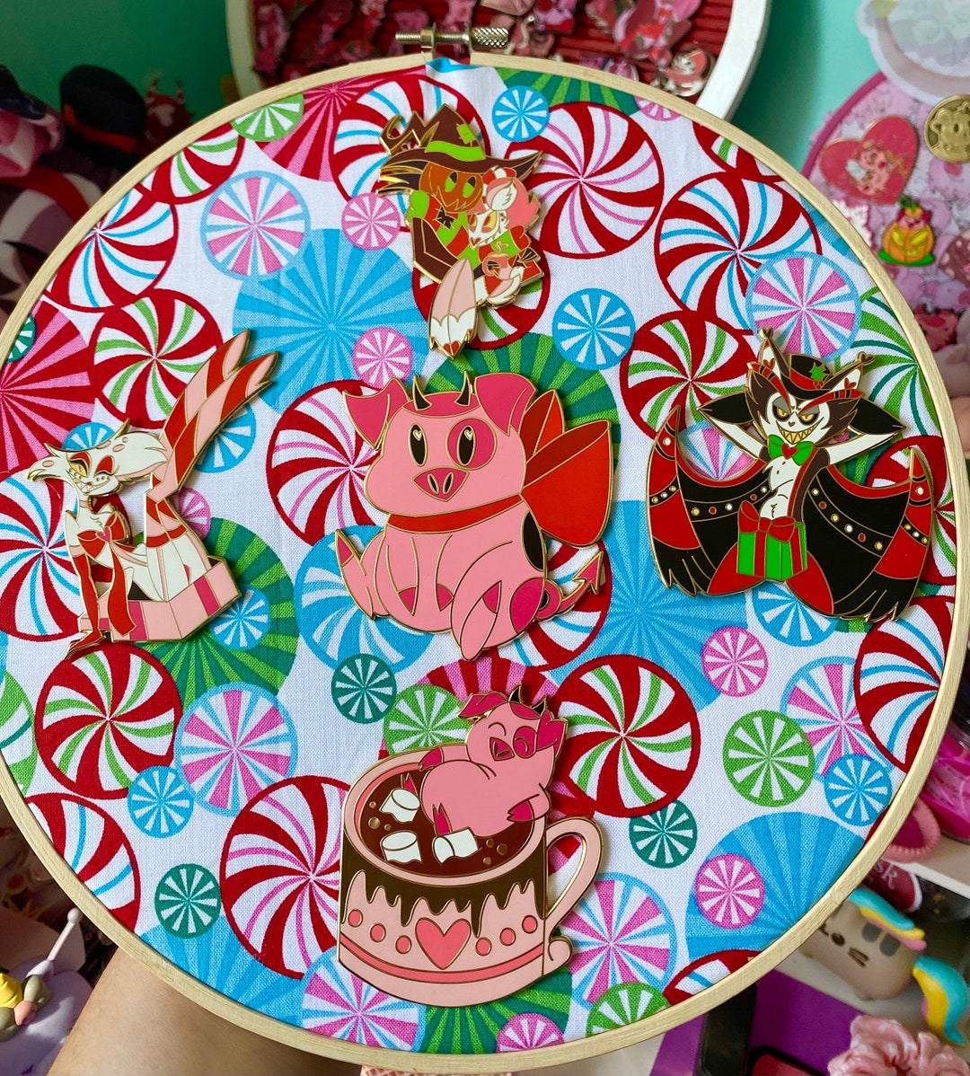 Hazbin Hotel Jolly Holly Buddle - Etsy Israel