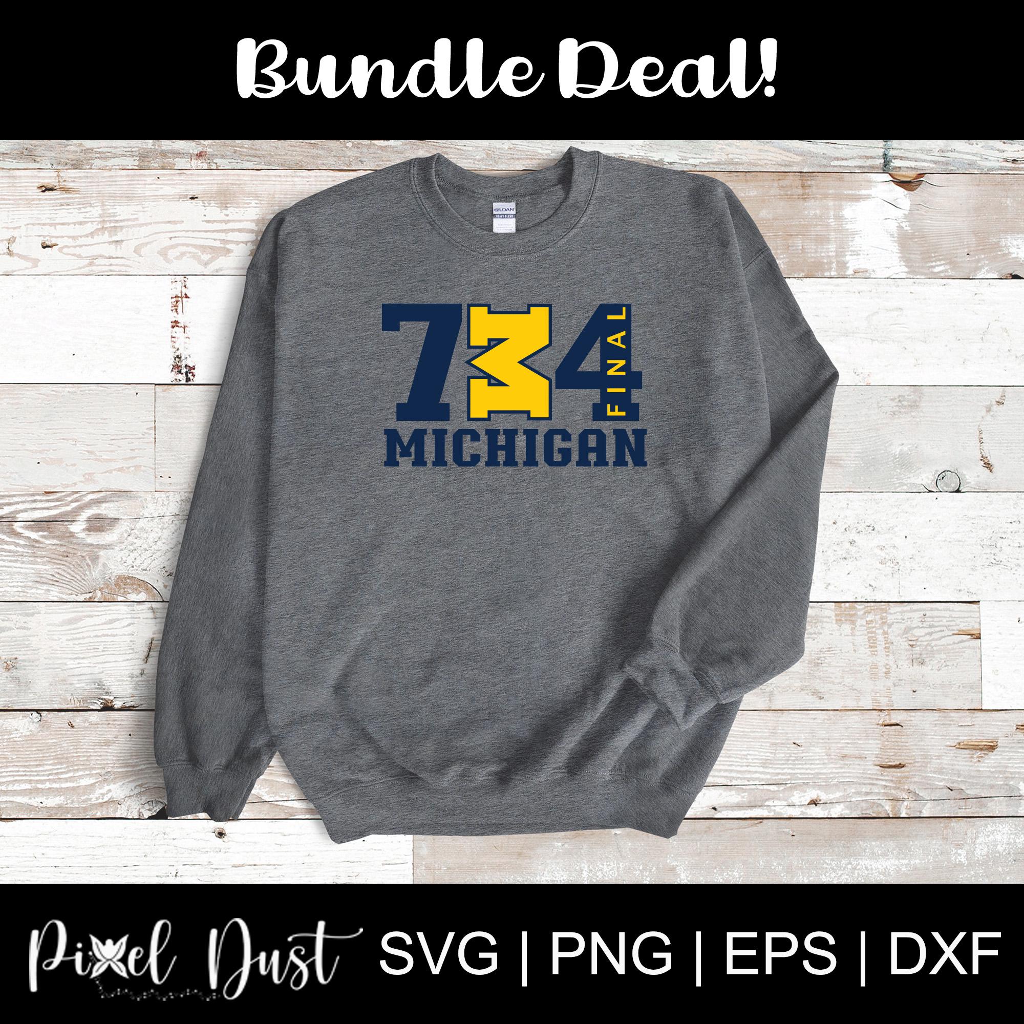 Michigan M Dxf File 734 U of M Michigan, Ann Arbor, Inspired Final Four and 2026 Champs ...