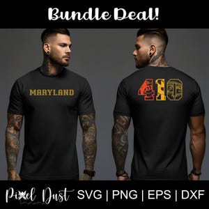 Baltimore 410 sports team inspired graphic, Orioles, Maryland State Flag and Ravens inside area code. svg eps png dxf Cricut & Sub ready!