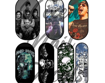 Avenged Sevenfold vinyl sticker for skateboard luggage laptop tumblers Avenged Sevenfold vinyl sticker for skateboard luggage laptop tumblers