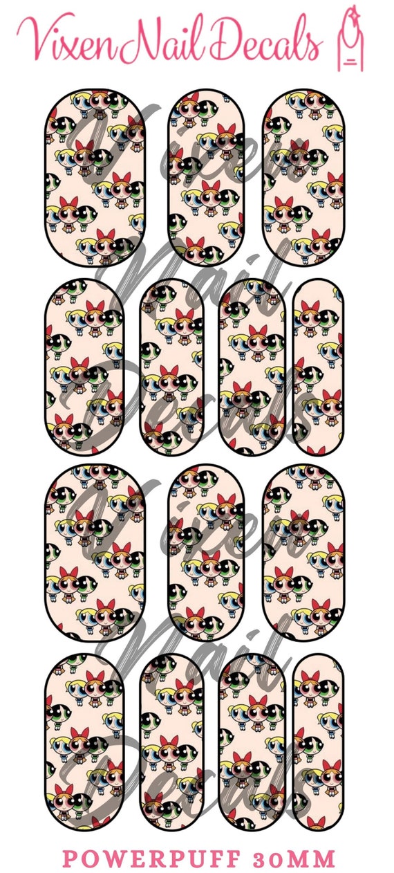 Jewelry &amp; Beauty Nail Decals Craft Supplies &amp; Tools Nail Decals Art ...