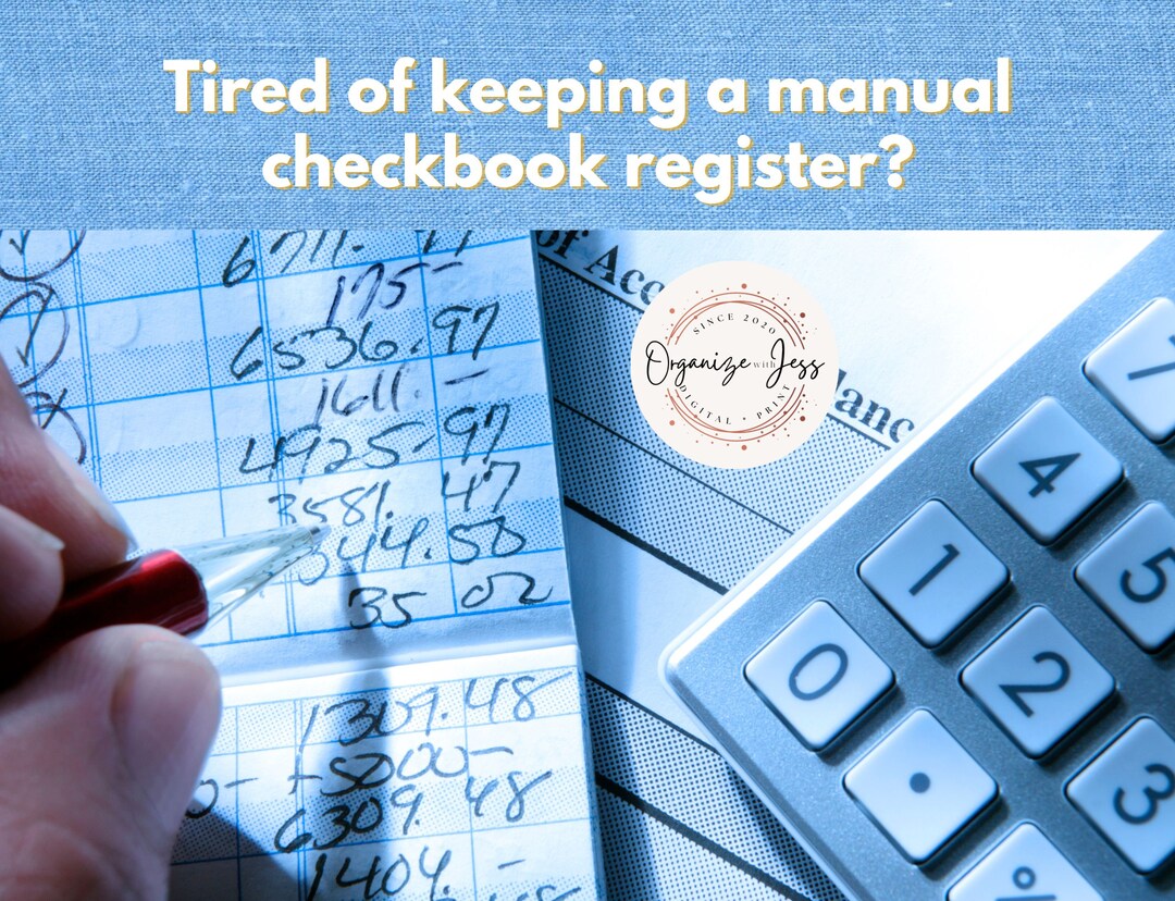 Check Register in Google Sheets With Formulas Budgeting Checkbook