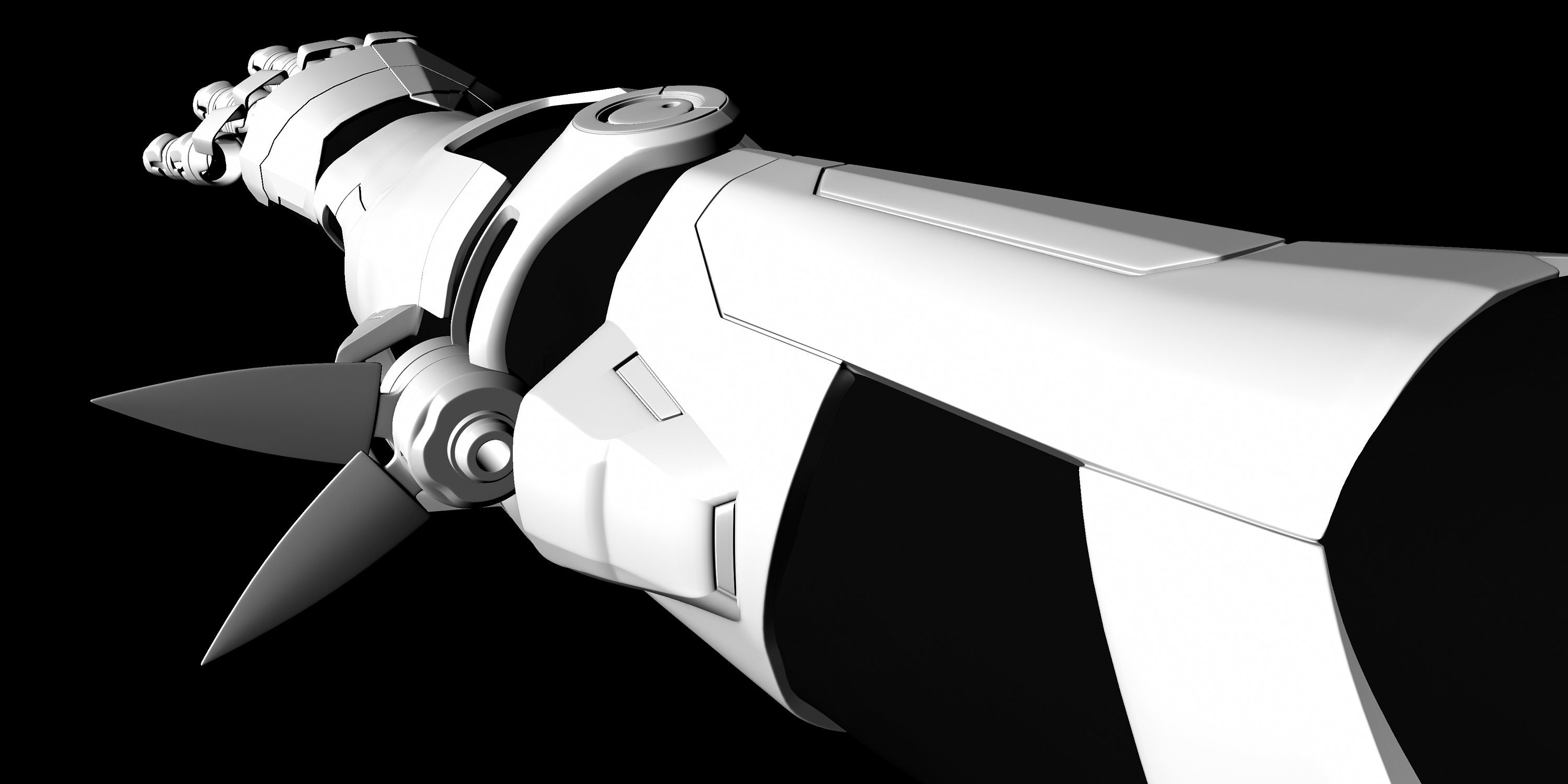 Johnny Silverhand Arm 3D Printing Files Cyberpunk 2077 Etsy Denmark