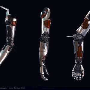 Johnny Silverhand Arm 3D Printing Files Cyberpunk 2077 - Etsy Australia