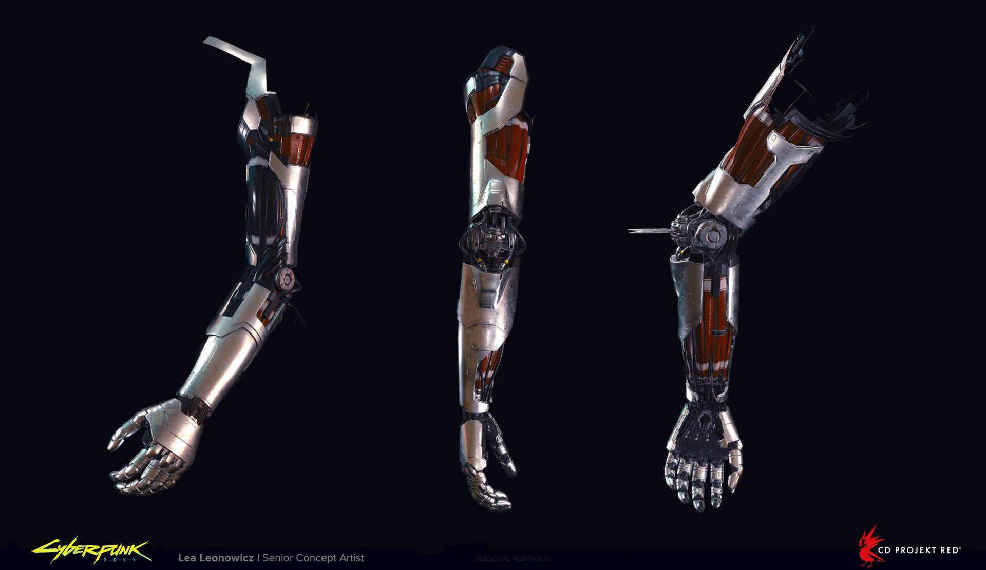 Johnny Silverhand brazo impresión 3D archivos Cyberpunk 2077 - México