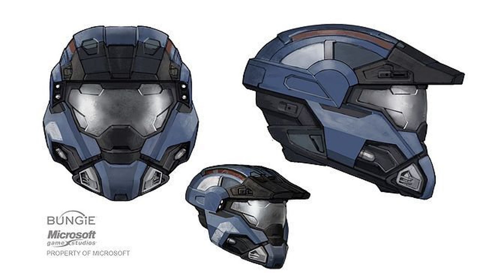 Halo Reach Commando Helmet Concept 3D Model for Printing Etsy Canada