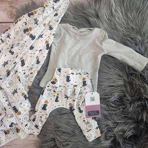Stars baby shower gift boy, coming home outfit baby boy, hospital set for boy, neutral baby gift box, bear newborn outfit, star baby blanket