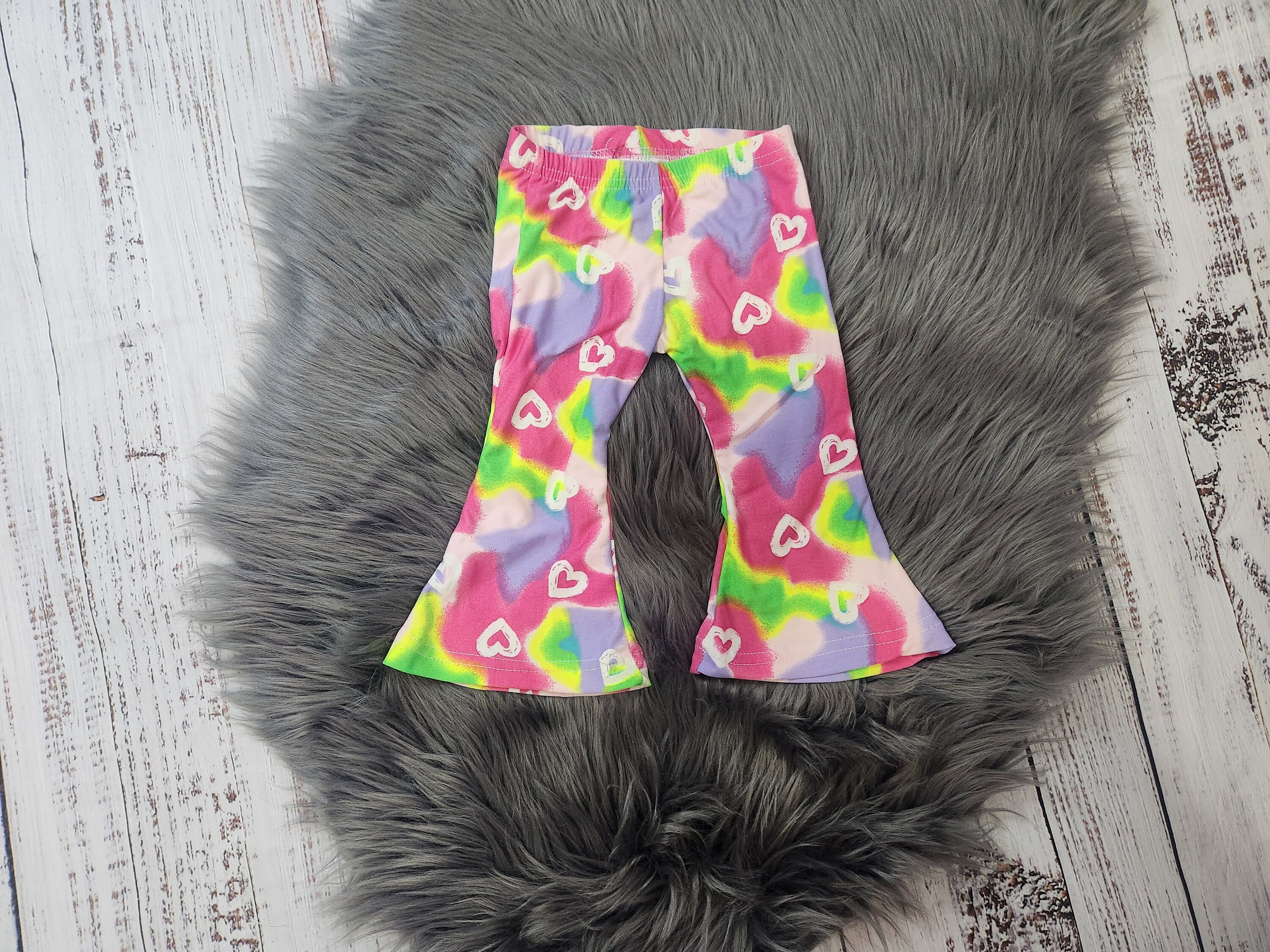 KIDS LEGGINGS 4-10 YOUNG HEARTS
