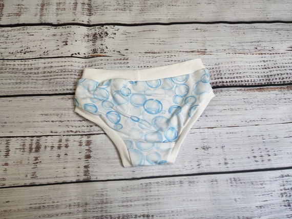 Bubble Print Girls Panty, Toddler Underwear, Underwear for Girls