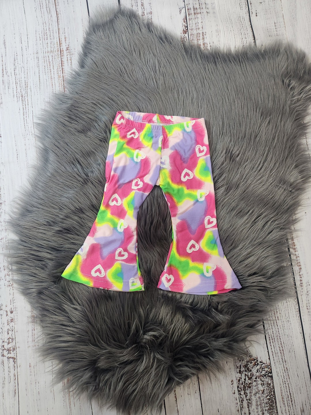 Motocross Daughter Heart Leggings Pink