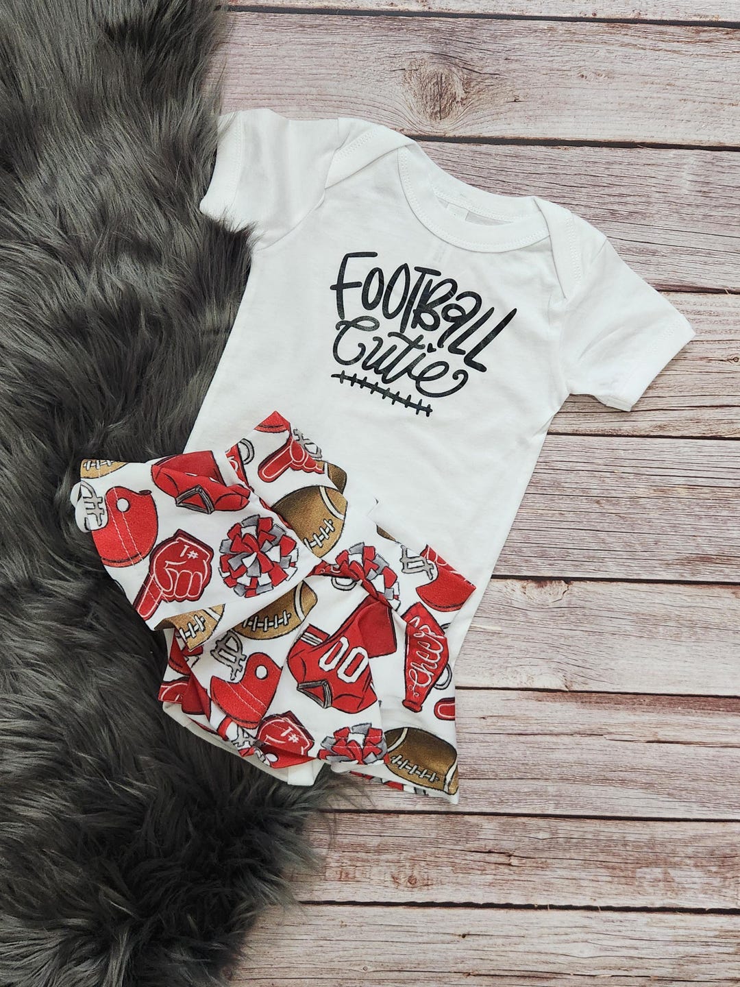 Baby Bamboo Brady Football Gown main image 0