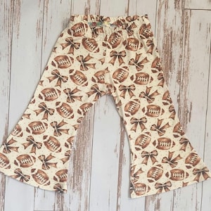 Baby Football Outfit: Bellbottoms, Game Day Shirt