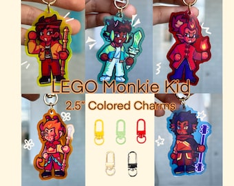 LEGO Monkie Kid Colored Charms PREORDER