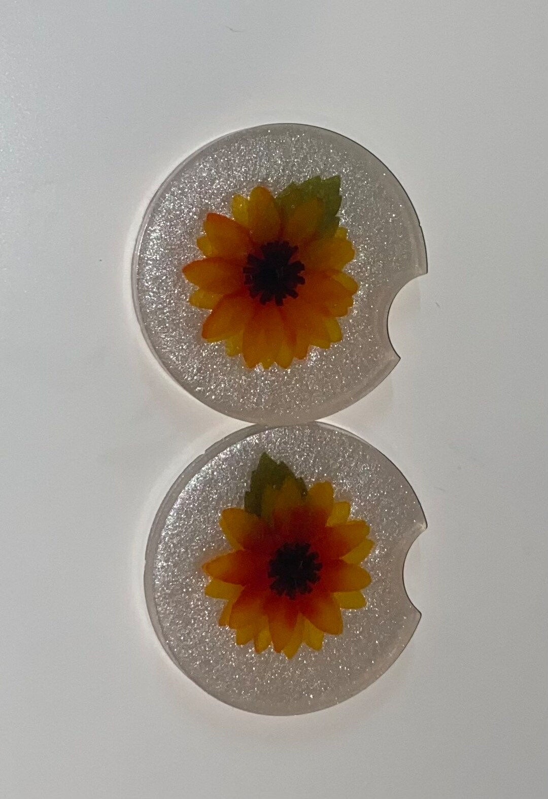 Resin Car Coasters Etsy