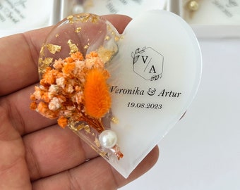 Wedding Favors, Epoxy Magnet favors, Wedding Favors for Guests in Bulk, Bridal Shower Favors, Rustic Wedding Favors, Birthday magnet gift