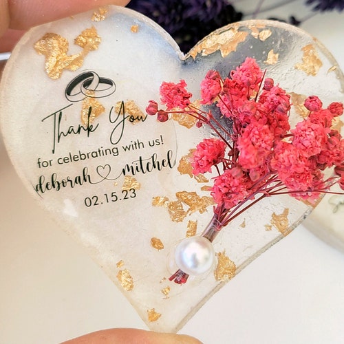 Wedding Party Favors for Guests Resin Epoxy Etsy