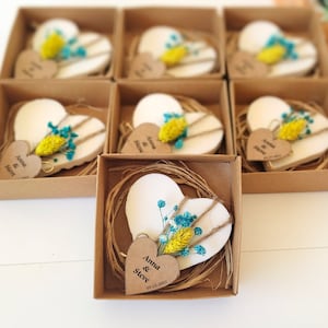 Personalisierte Seife Hochzeit Gastgeschenke, Brautparty Seifen Bevorzugungen, Hochzeitsgeschenk Vegan, rustikale Hochzeitsbevorzugungen, personalisierte duftende Seife
