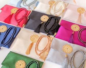 Set regalo personalizzato con libro Yaseen, regalo per l'Eid, Tasbeeh, libro Surah Yaseen, regalo musulmano islamico, bomboniera per matrimonio musulmano, bomboniere Nikkah