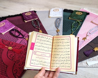 Prayer Mat Yaseen Gift Set, Eid Gift, Tasbeeh, Prayer Rug for Muslim Man, Prayer Set, Islamic Muslim Gift, Muslim Wedding Gift