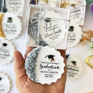 Regalos de graduación, recuerdos para invitados, fiesta de graduación de la clase de 2025, recuerdos magnéticos, decoraciones de graduación, regalo de agradecimiento