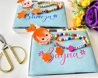 Alfombra de oración personalizada para niños musulmanes, regalos de Eid para niños, alfombra de oración para niños, regalos islámicos para niños, alfombra de oración para bebés, sejadah para niños
