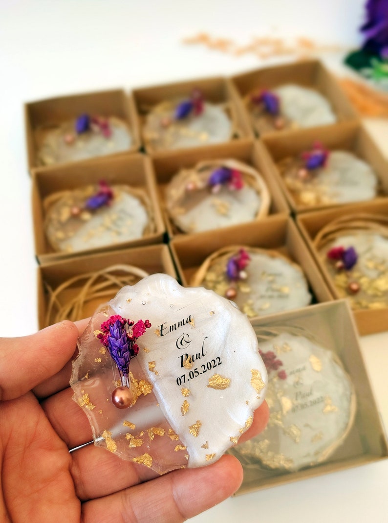 Wedding Party Favors for Guests Resin Epoxy Etsy Canada
