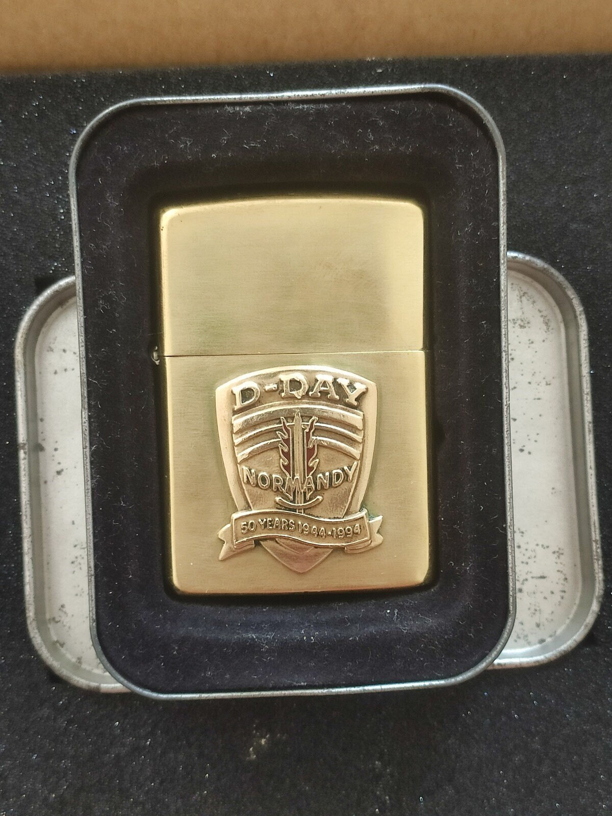 Zippo Limited Edition Lighter D-day Normandy 50th - Etsy