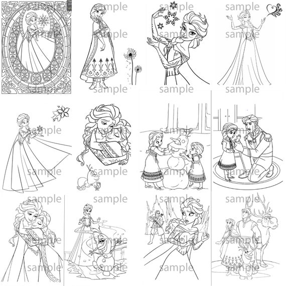 Princess Coloring Pages {FREE download!} • In the Bag Kids' Crafts