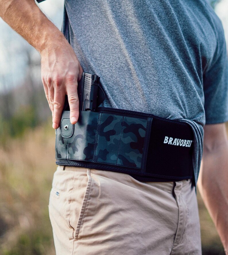 BRAVOBELT Belly Band Holster for Concealed Carry Athletic Etsy