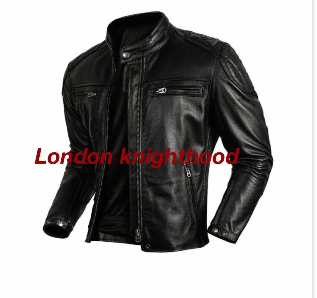 Pure Cowhide Biker's Leather Jacket